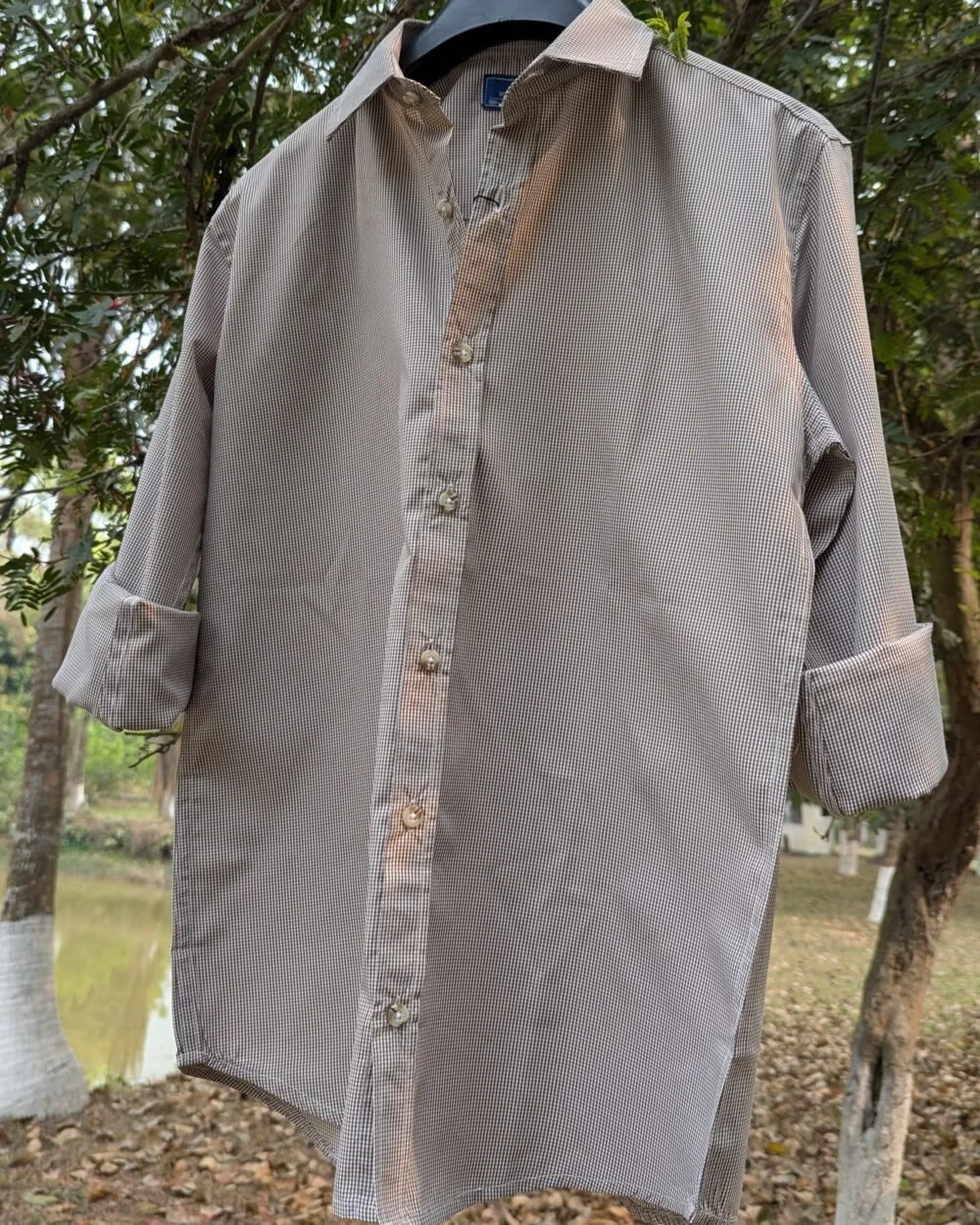 Classic Micro-Check Shirt