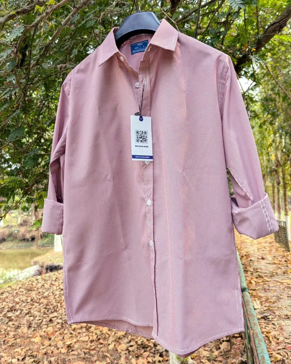 Classic Micro-Check Shirt